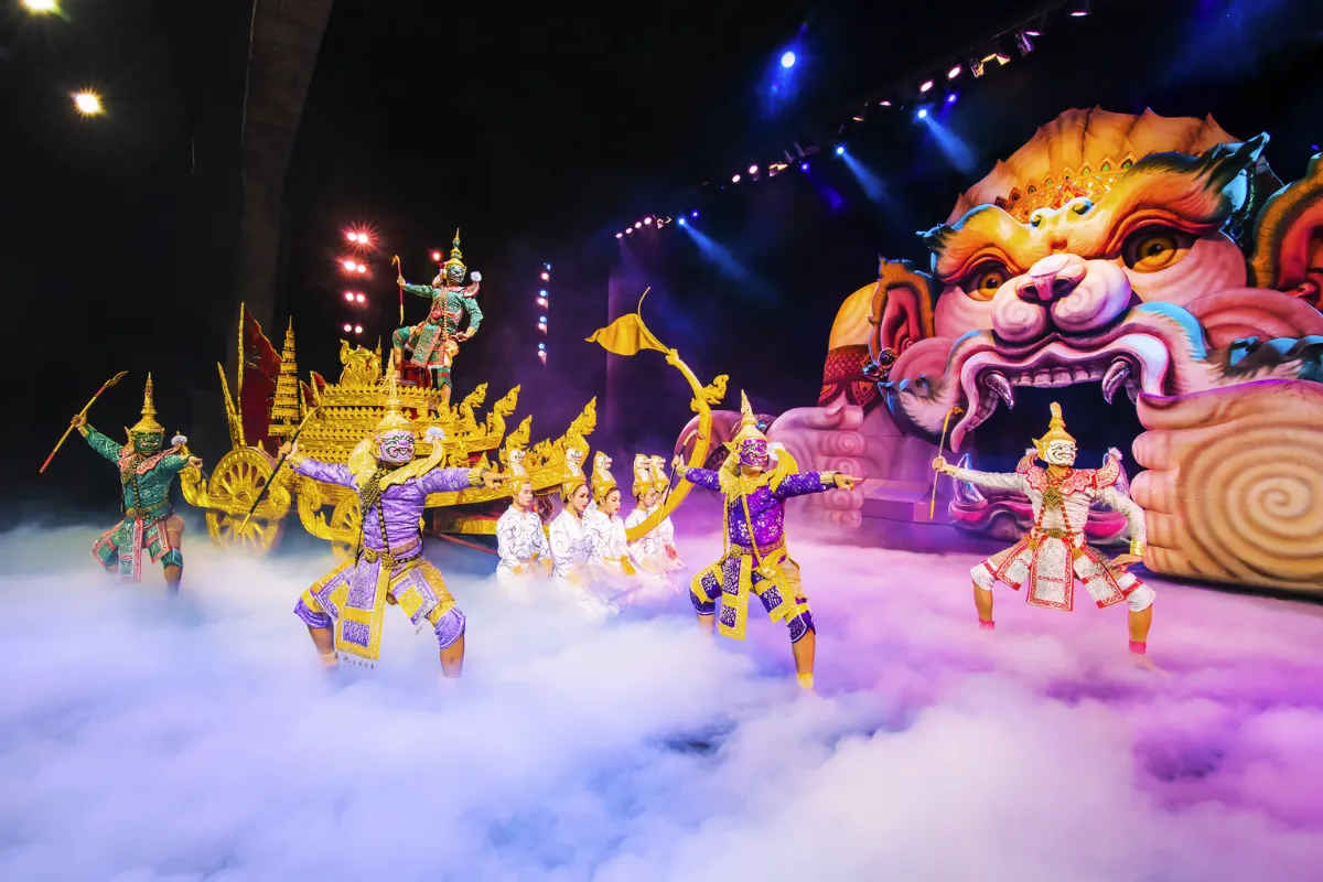 Fantasy of a Kingdom at show phuket fantasea